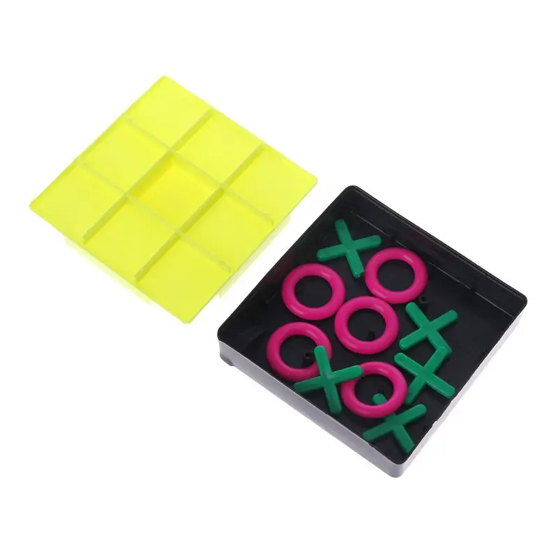 Пластиковый набор игрушек O X Tic Tac Toe для шахматных фигур Набор детских развития