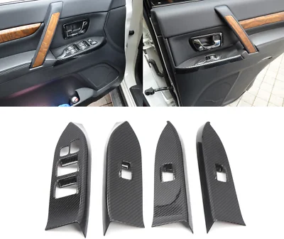 

LHD Door Window Lifter Cover 4pcs For Mitsubishi Pajero / Shogun V80 2007-2019