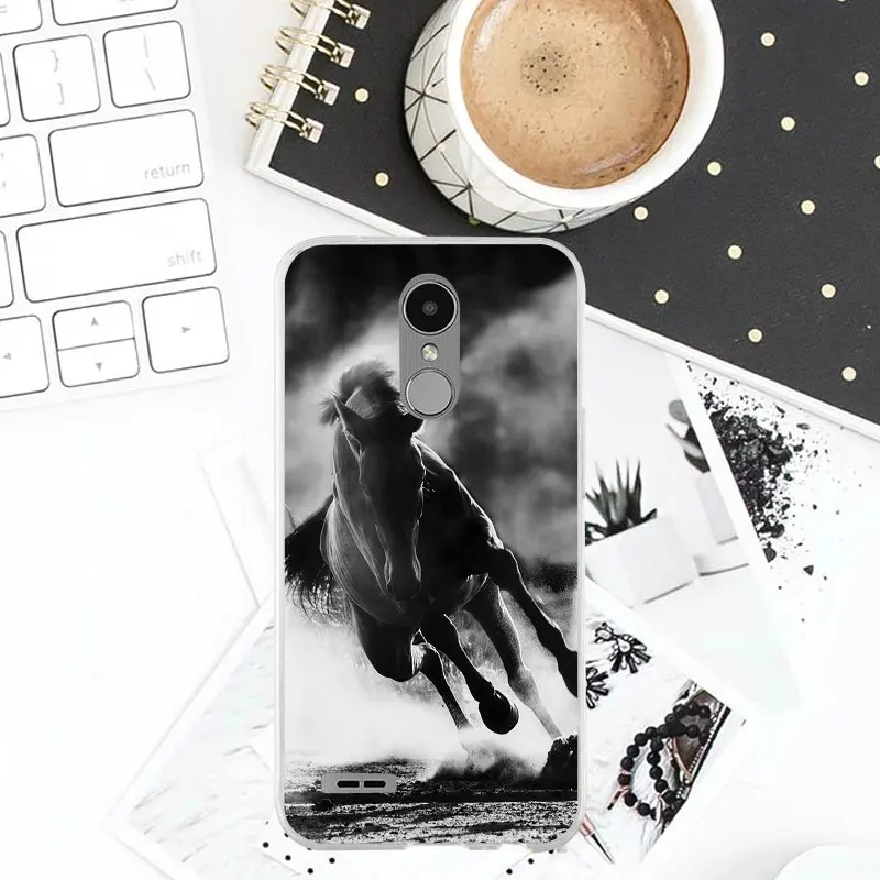 Soft Silicone Phone Cases for LG V10 V20 V30 V40 K40 K50 Q6 Q7 Q8 Q60 X Power 2 3 Nexus 5 5X Stylus Amazing Horse Animal |