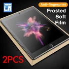 Матовая Мягкая Защитная пленка для iPad 10,2, 5, 6, Air 2, 3, 4 Mini, 3, 4, 5, 6, iPad Pro 11, 10,5, 9,7, 2 шт.