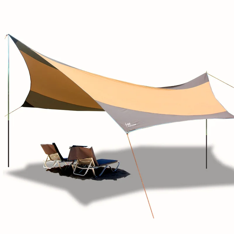 

Пляжная палатка Gigante, футов высотой, 16X16 футов, самый большой Портативный пляжный тент, UPF 50 + защита от солнца, усиленные углы