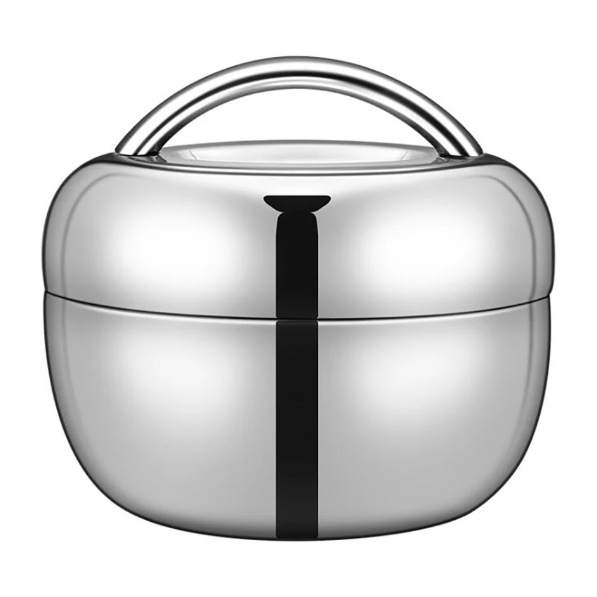 

Stainless Steel Lunch Box 800ml, 1000ml, 1300ml, Insulated Leak Proof Lunch Box for Adults and Kids - Thermal Lunch Container