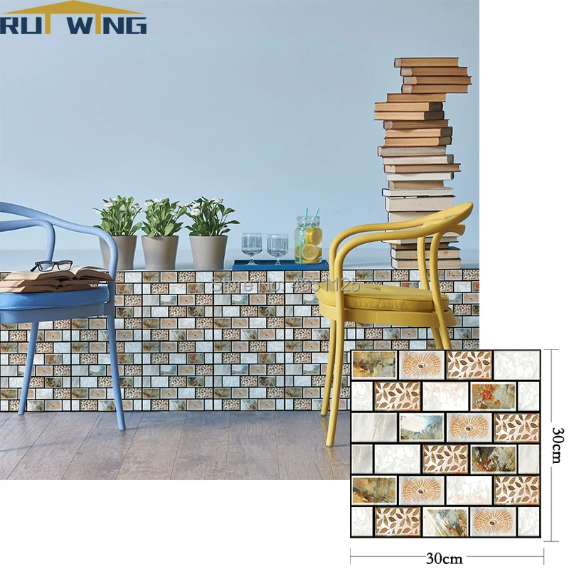 Наклейка на стену камень 3D Кирпич самоклеющиеся наклейки для ванной