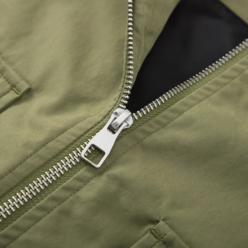 Куртка SEMIR Мужская демисезонная Бейсбольный воротник имитация ленты свободная