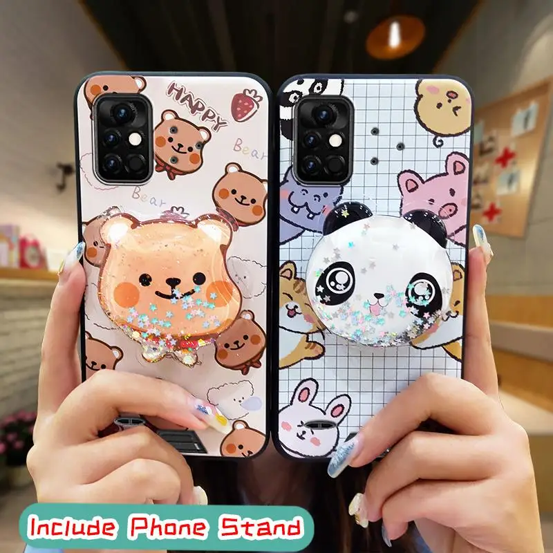 phone stand holder new arrival phone case for umidigi bison pro kickstand for woman anti dust free global shipping