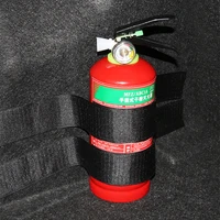 car trunk fire extinguisher fixing belt stuffs storage organizer 40 70cm size elastic sticker auto interior accessories