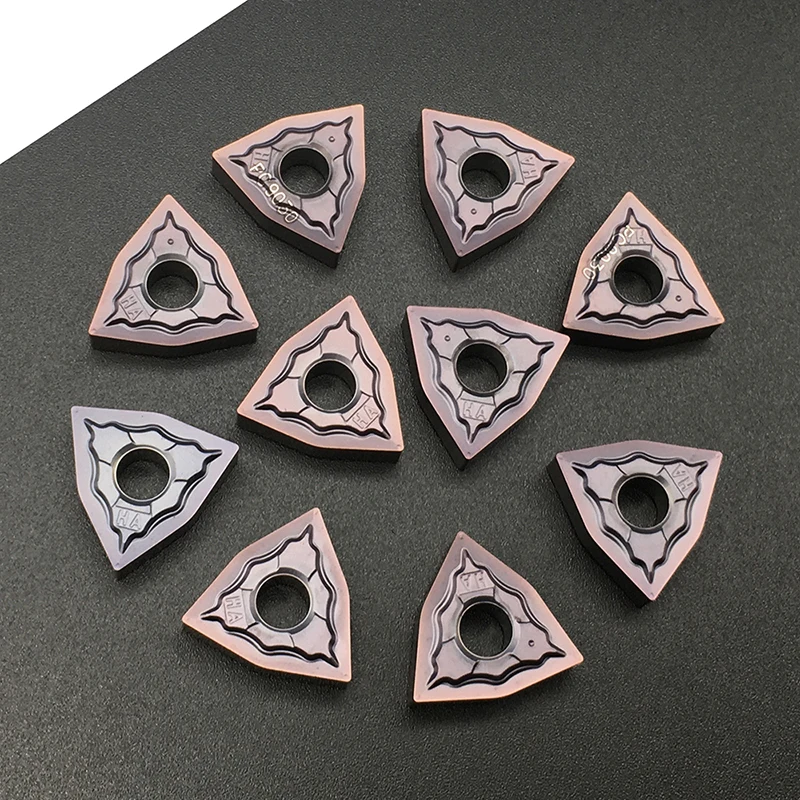 WNMG080404 HA PC9030-Herramienta de torneado externo, insertos de carburo WNMG CNC, cortador de torno de hoja, herramientas de corte CNC Tokarnyy, 10 Uds.