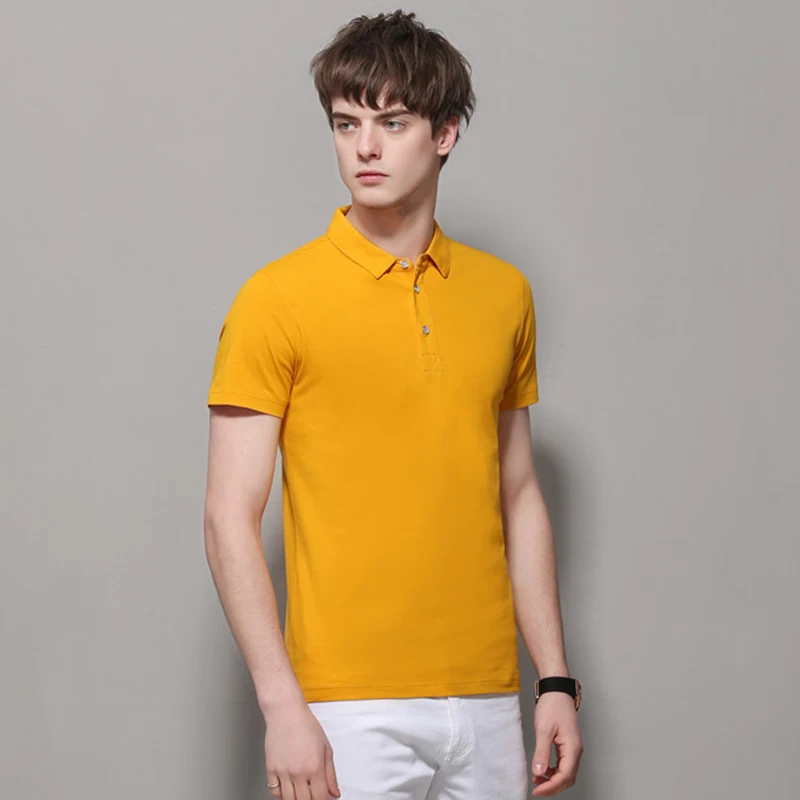 Рубашка поло унисекс с печатью логотипа или вышивкой изготовленная на заказ из