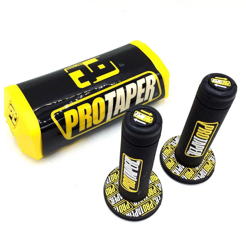 Pro Taper 2,0 квадратная панель для руля, защитная накладка на грудь, Крестовина, подходит для 1-1/8 рукоятки, мотоцикла, грязи, велосипеда ямы - Цвет: Yellow B