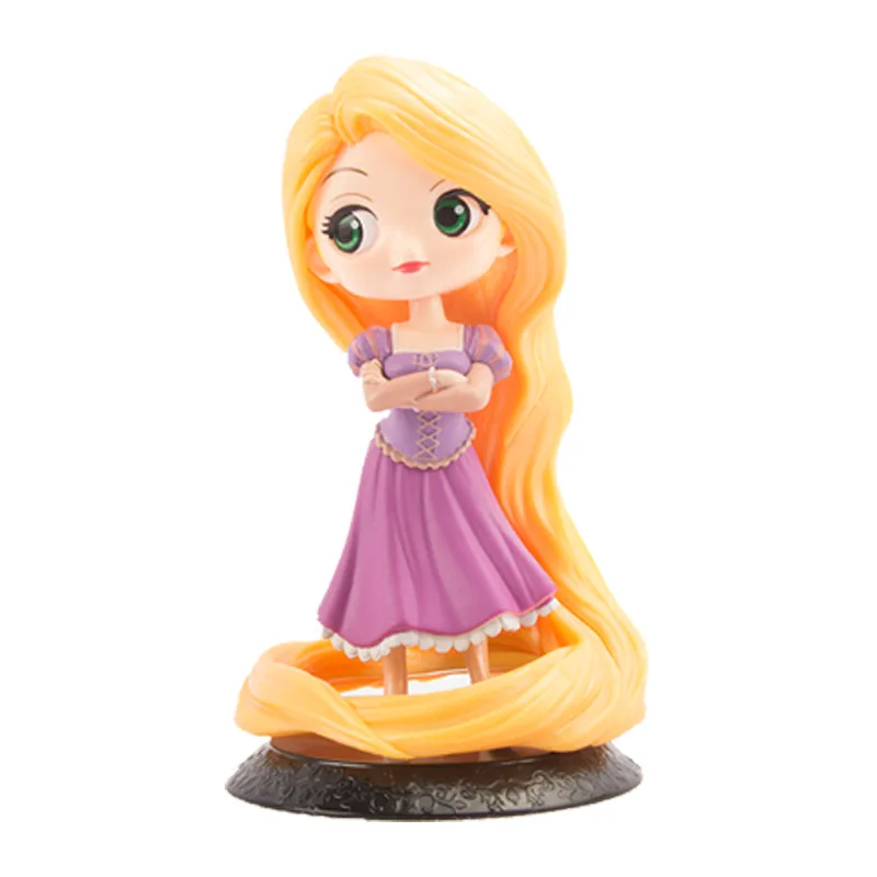 Экшн фигурки Принцессы Disney игрушки Анна Эльза Белль Ариэль Рапунцель Золушка