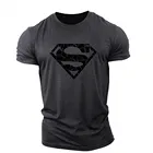 Новинка 2021, Мужская футболка для фитнеса, новый продукт, 3d футболка с короткими рукавами для уличного спорта, Большие размеры 4xl, облегающая одежда для фитнеса