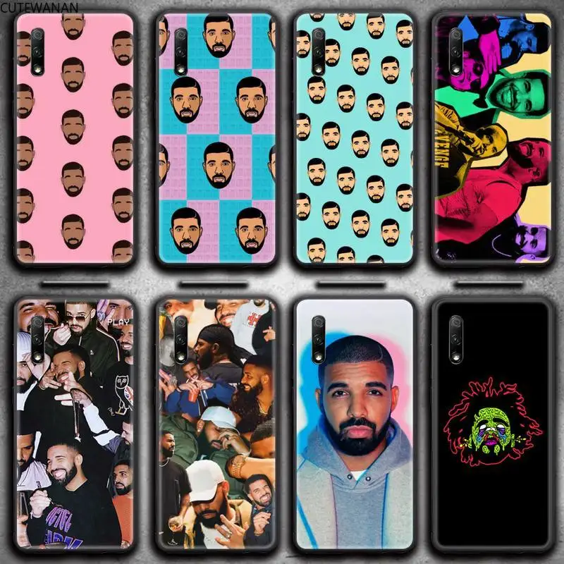 

Drake Rapper america Phone Case for Huawei Honor 30 20 10 9 8 8x 8c v30 Lite view 7A pro