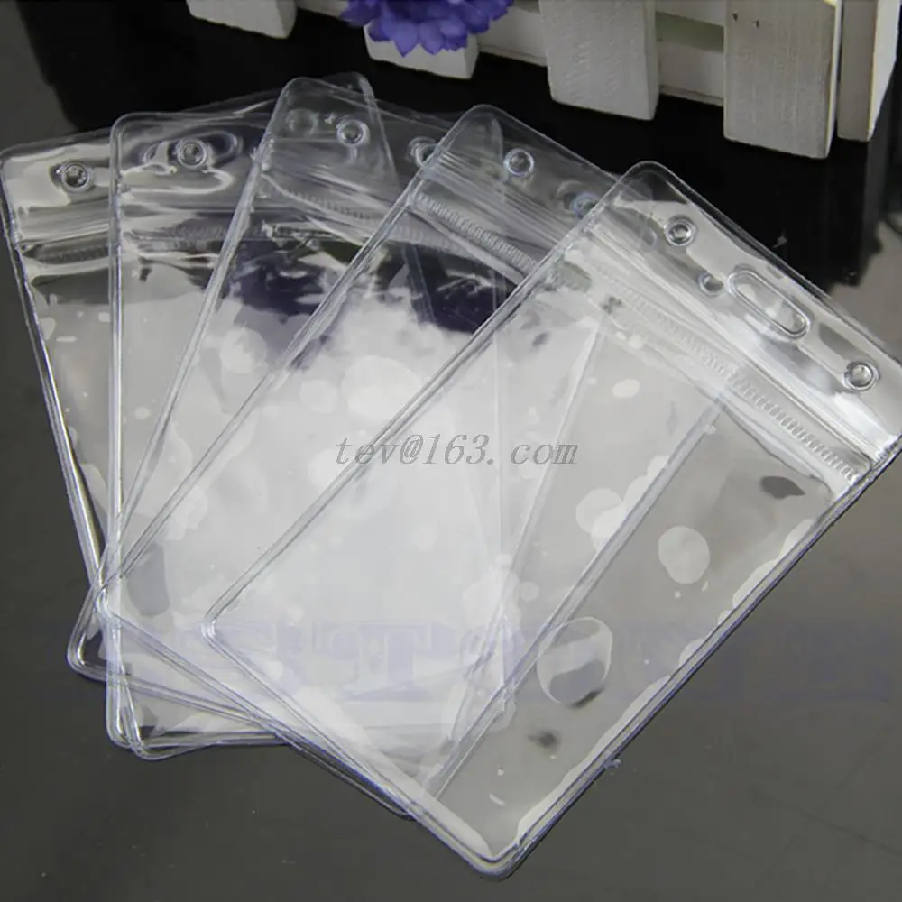 Фото 5 Pcs Unisex Popular transparent Clear PVC Plastic Badge Work Exhibition ID Name Waterproof Card Holders Багаж и сумки 5 Pcs Unisex Popular transparent Clear PVC Plastic Badge Work Exhibition ID Name Waterproof Card Holders Багаж и сумки