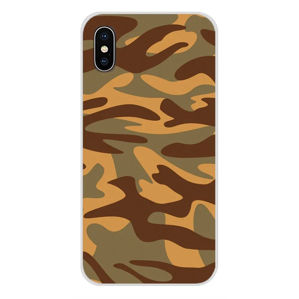 Camouflage Pattern Camo military Army For Xiaomi Redmi 4A S2 Note 3 3S 4 4X 5 Plus 6 7 6A Pro Pocophone F1 Transparent TPU Cover | Мобильные