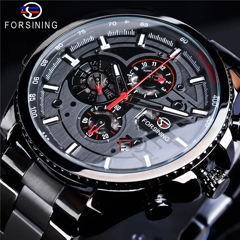 New product hot sale waterproof multifunctional mechanical watch men's fashion automatic mechanical watch