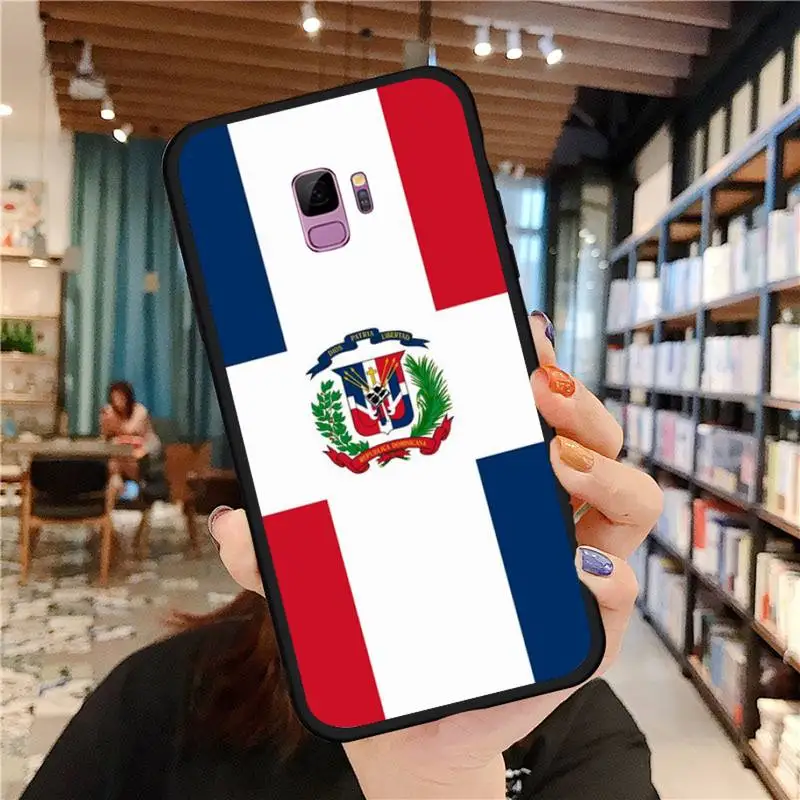 

Dominican Republic Flag Phone Case For Samsung galaxy S 7 8 9 10 20 edge A 6 10 20 30 50 51 70 note 10 plus