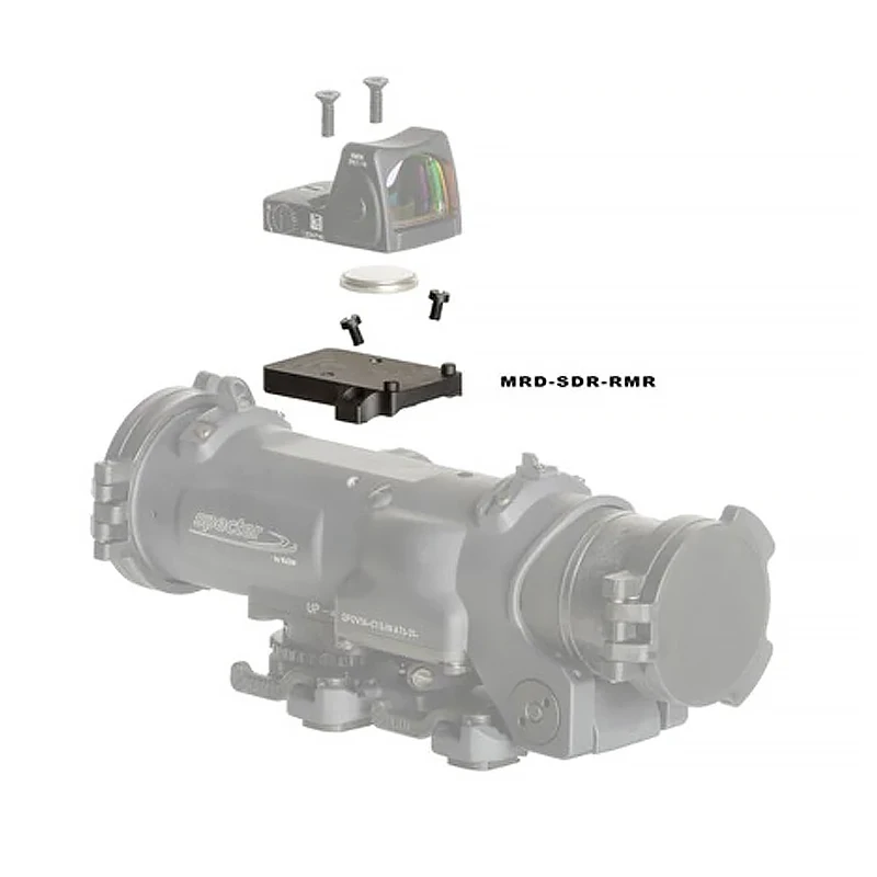 Монтажная пластина Elcan DR 1-4x/1,5-6x RMR/Docter red dot sight - изображение
