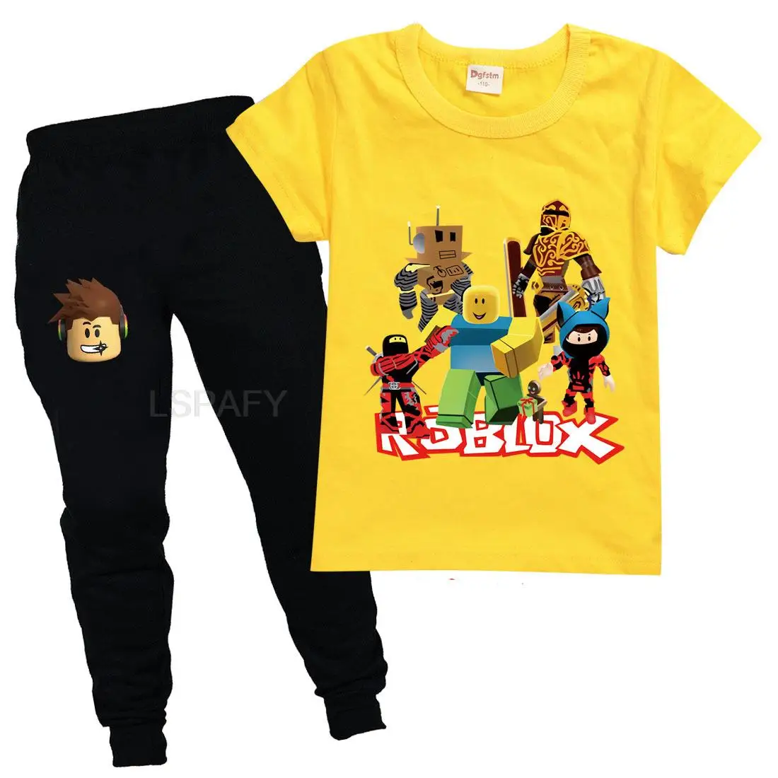 Детский спортивный костюм из футболки и брюк на возраст 2-15 лет - купить по