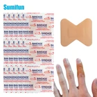 102030 шт дышащая повязка первой помощи медицинский пластырь для ран лейкопластырь хирургические бабочка Форма травмы ремонт