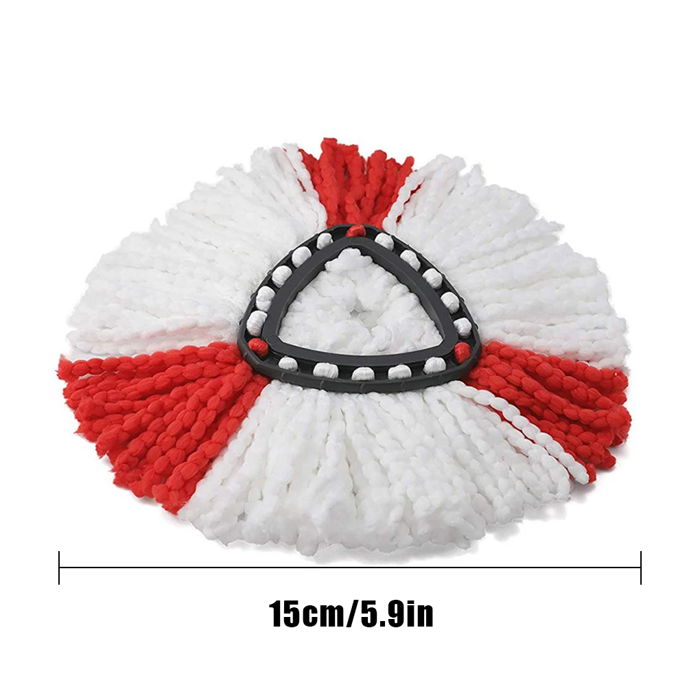 3pcs Replacement for Vileda O-cedar Mop Heads Refill Microfibre Spin 360 Rotating Floor Head | Дом и сад