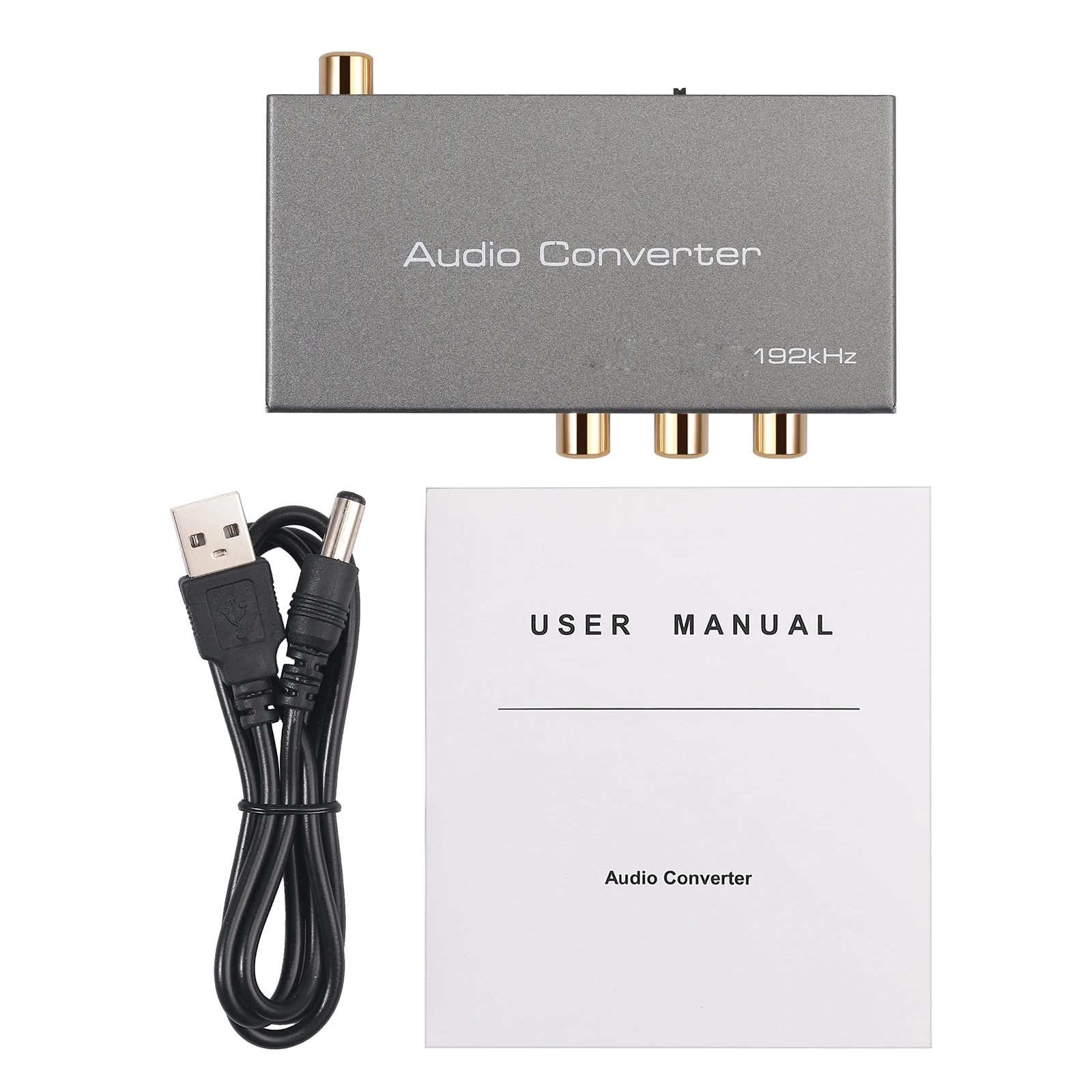 192K DAC цифровой аналоговый аудио конвертер HDMI ARC экстрактор Toslink оптический