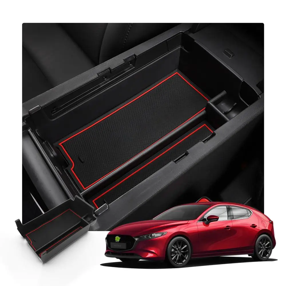 RUIYA ящик для подлокотнике автомобиля Mazda 3 4th 2019 2020 центральная консоль коробка