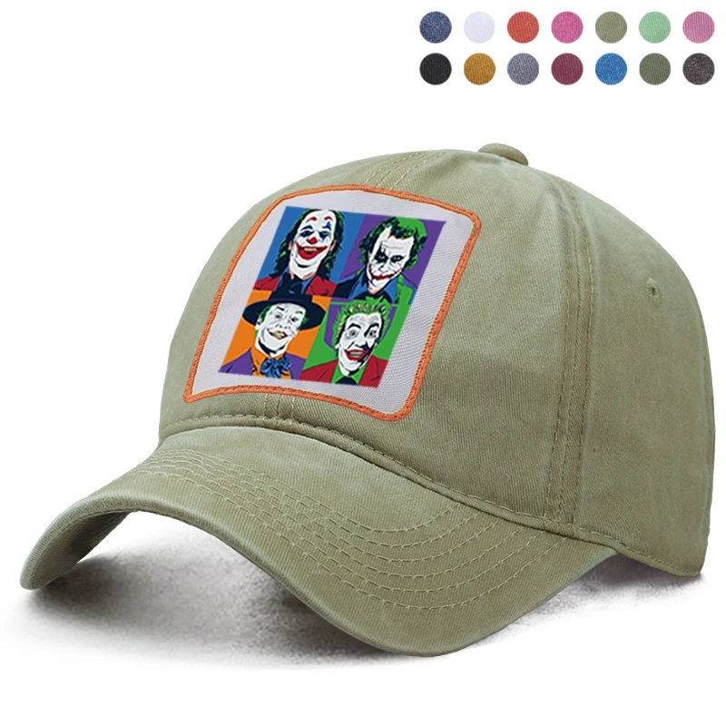 Бейсбольная кепка The Jokers Clown Friends для папы однотонная Кепка с козырьком водителя