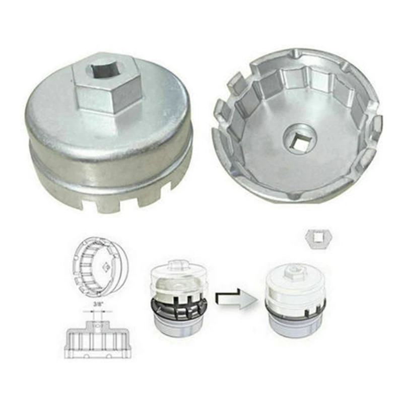 

Универсальный инструмент для снятия корпуса масляного фильтра алюминиевый быстроразъемный инструмент для автомобилей 40GF