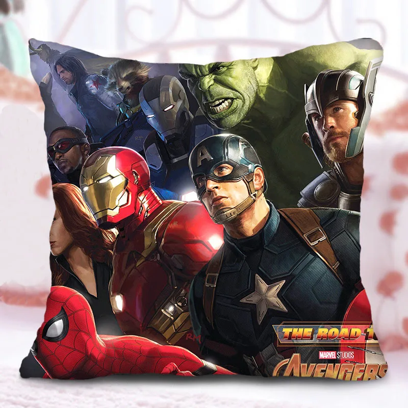 1 шт. 45x45 см Marvel's Avengers3 Unlimited War наволочка полиэфирные наволочки Талия Подушка Декоративные подушки Чехол