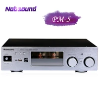 nobsound pm5 home hifi stereo nfc wireless bluetooth amplifier support usb cd dvd 80w 80w high power amp mp3 music player