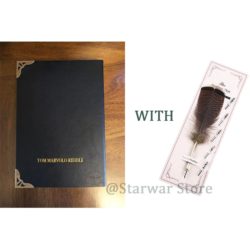Зеленый NEW Tom Riddle Diary Lord Voldemort Horcrux Wizard Ron Wizard Students Kids Birthday XMAS Gift Collection - Цвет: Зеленый