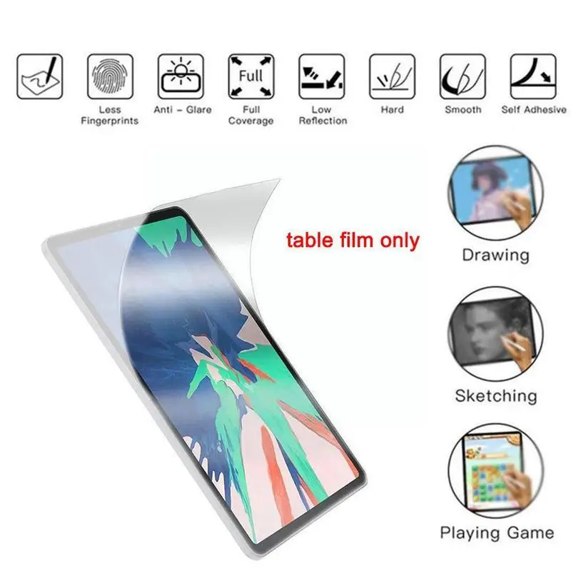 

New Tablet PC PET Paper-feel Screen Protective Film For iPad Mini 6 PET Writing Film Use More Smoothly For Apple Pencil D4K4