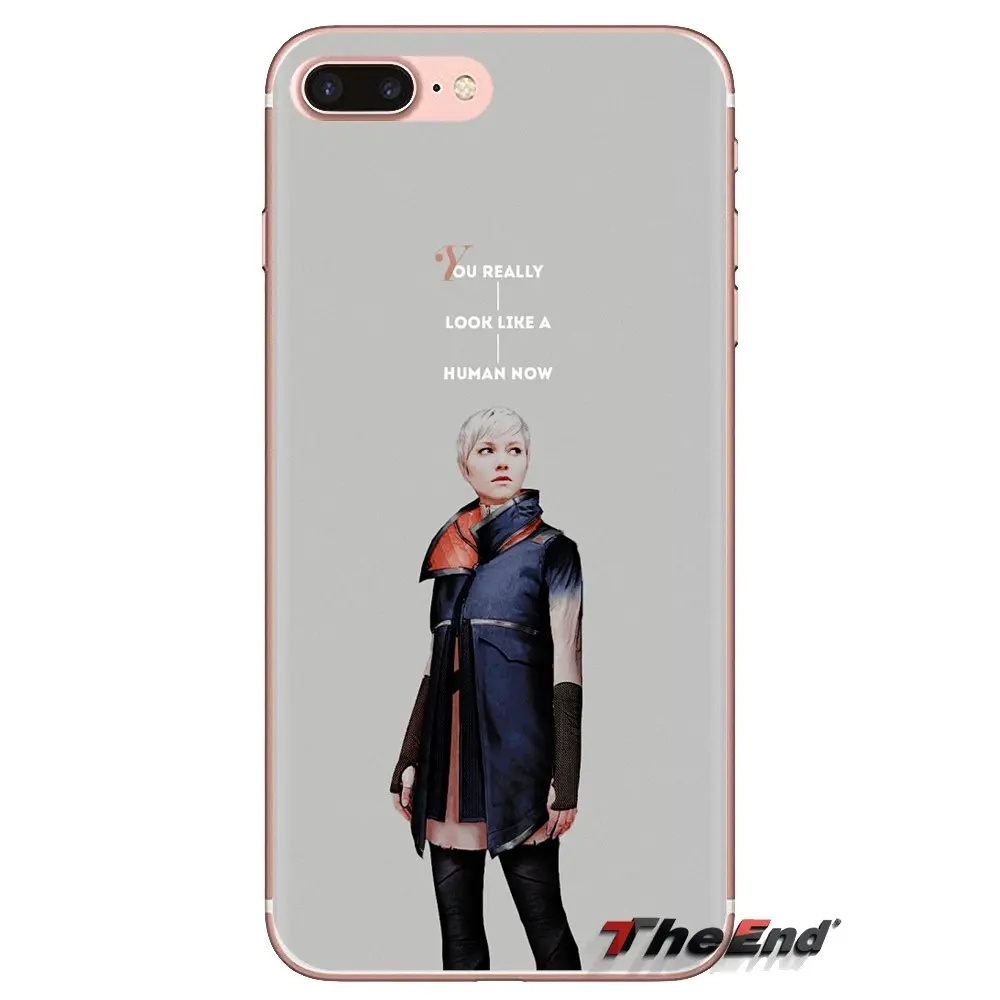 Мягкий прозрачный чехол Detroit Be Human для huawei G7 G8 P7 P8 P9 P10 P20 P30 Lite Mini Pro P Smart Plus 2017 2018 2019 |