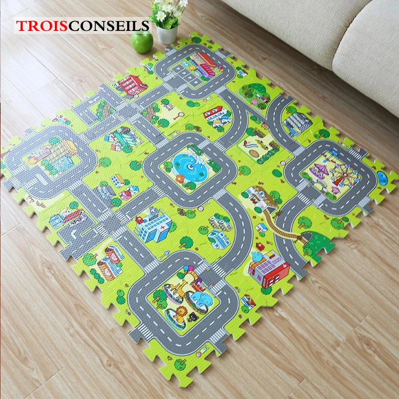 1 шт. Детский мягкий коврик 30 х30 см | Дом и сад