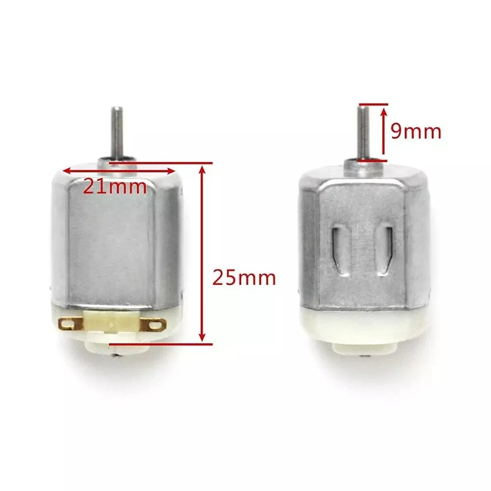 3V 0.2A 12000 об/мин R130 мини микро двигатель постоянного тока для DIY игрушки хобби смарт