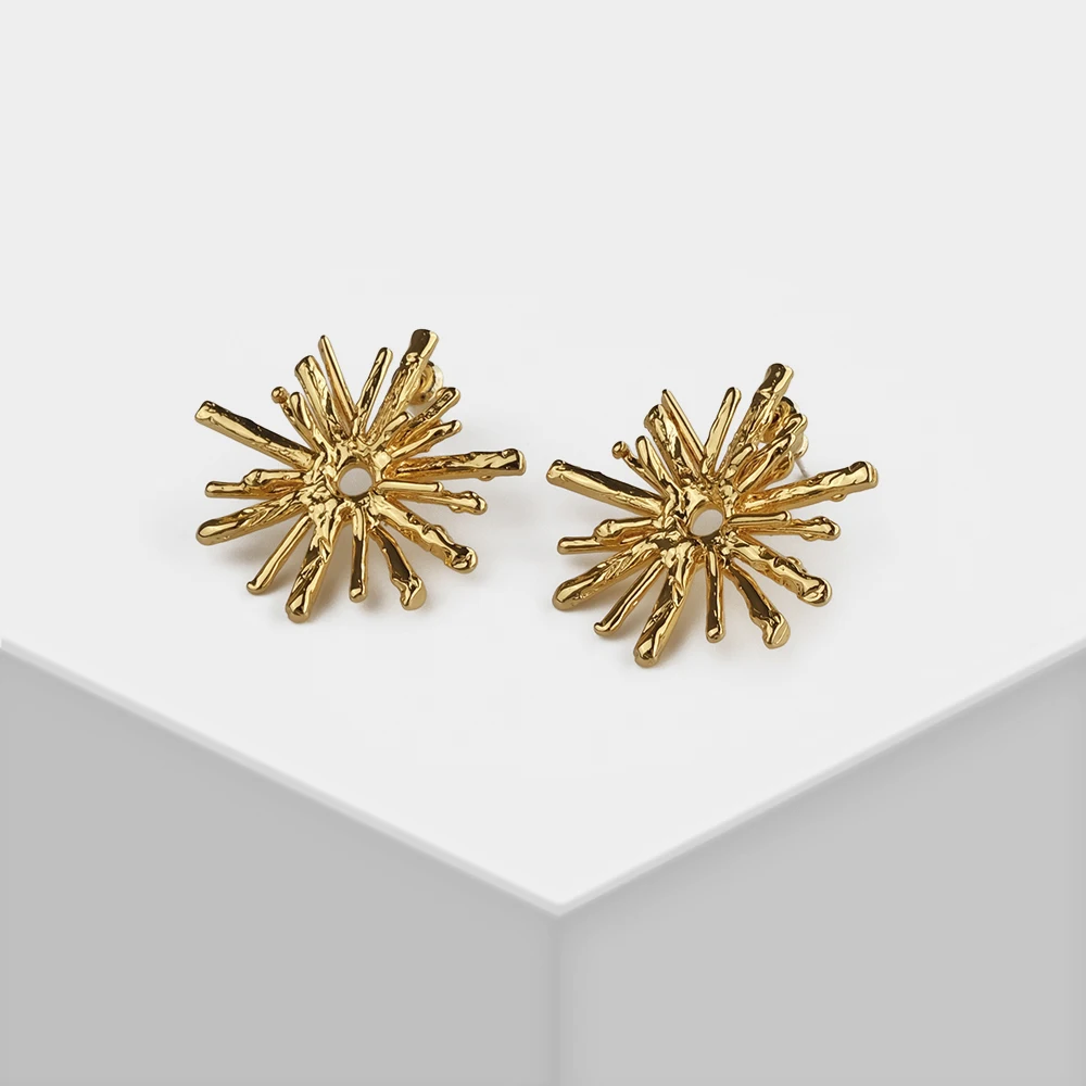 

Amorita boutique Irregular geometric stud earrings