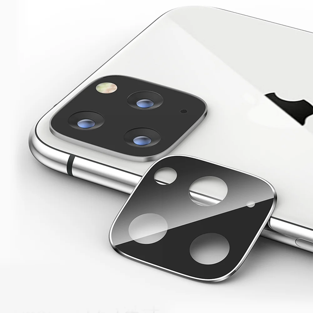 Защитная пленка для камеры для iPhone 11 Pro Max 11 Pro 11 полное прозрачное закаленное стекло+ металлическая Рамка протектор камеры для iPhone 11