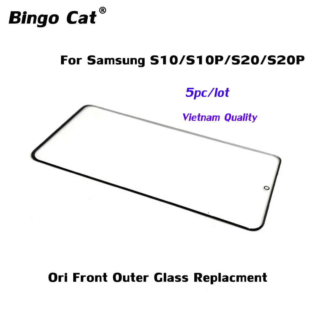 

Внешнее стекло для Samsung S20 S10 Plus Note 20, 5 шт.