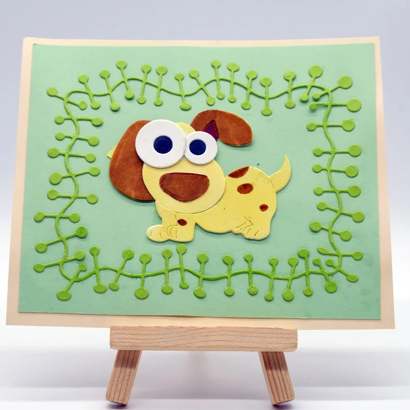 Металлические Вырубные штампы DiyArts в виде кота собаки трафареты для поделок