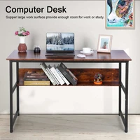 computer desk pc workstation study writing table shelf adjustable leg pads for home office desk universal laptop stand
