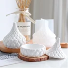 Форма для бетонной коробки круглые в полоску, шкатулка для драгоценностей, силиконовая форма для полимерной штукатурки, алмазных форм для хранения