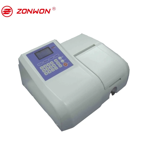

UV754 UV Visible Spectrophotometers Automatic Wavelength Stable 190nm-1100nm Range Transmittance Single Beam Spectrometer