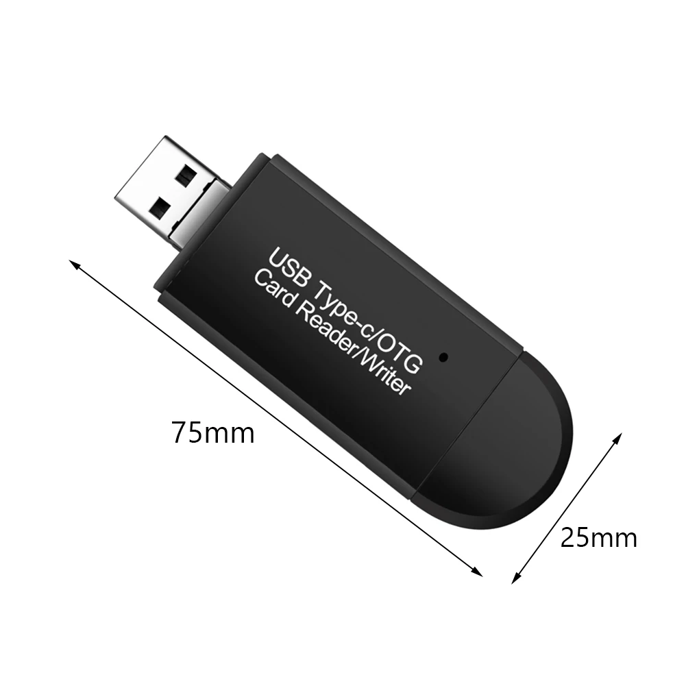 

5 in 1 USB 2.0 TF Card Reader for USB TF Adapter Smart Memory Card Reader Type C OTG Flash Drive Cardreader Adapter