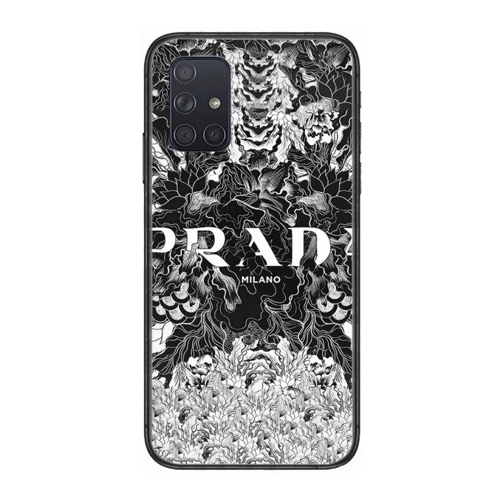 

Pr Brand Skin good Phone Case Hull For Samsung Galaxy A 50 51 20 71 70 40 30 10 E 4G 5G S Black Shell Art Cell Cover