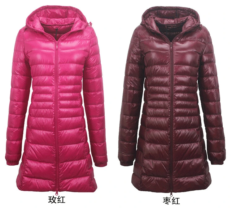 WEPBEL, S-7XL, зимние куртки, женские, белые, утиный пух, длинная куртка, женские, с подкладкой, с капюшоном, парки, ультра-светильник, портативные пуховики