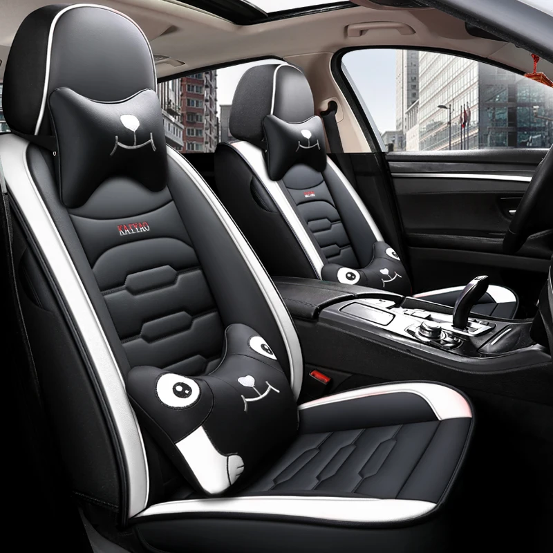 Чехлы для автокресел из искусственной кожи с полным покрытием Land rover freelander