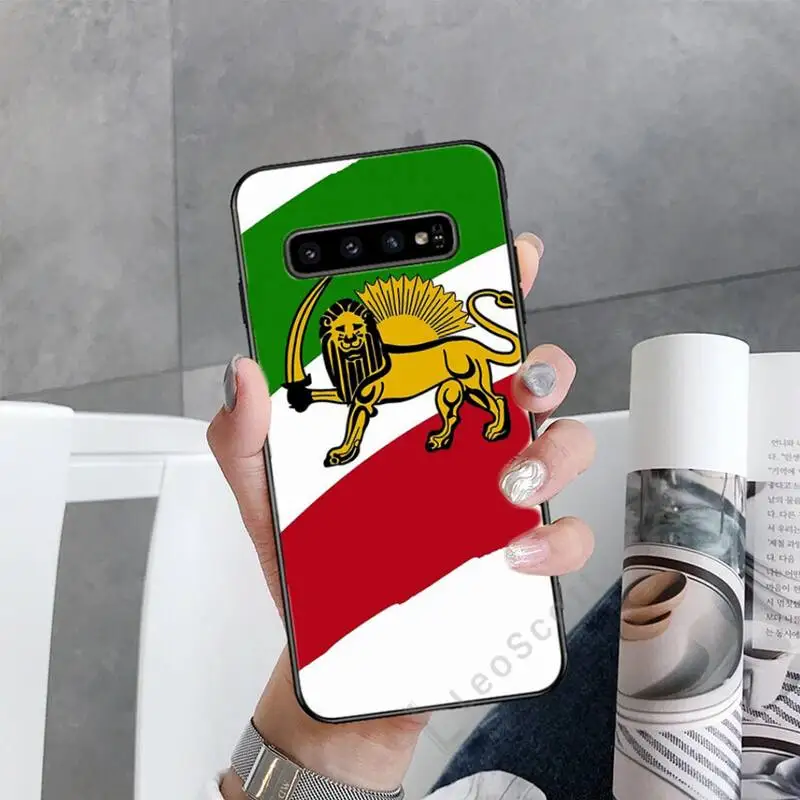 

retro ethiopia flag Phone Case For Samsung galaxy S 7 8 9 10 20 edge A 6 10 20 30 50 51 70 note 10 plus