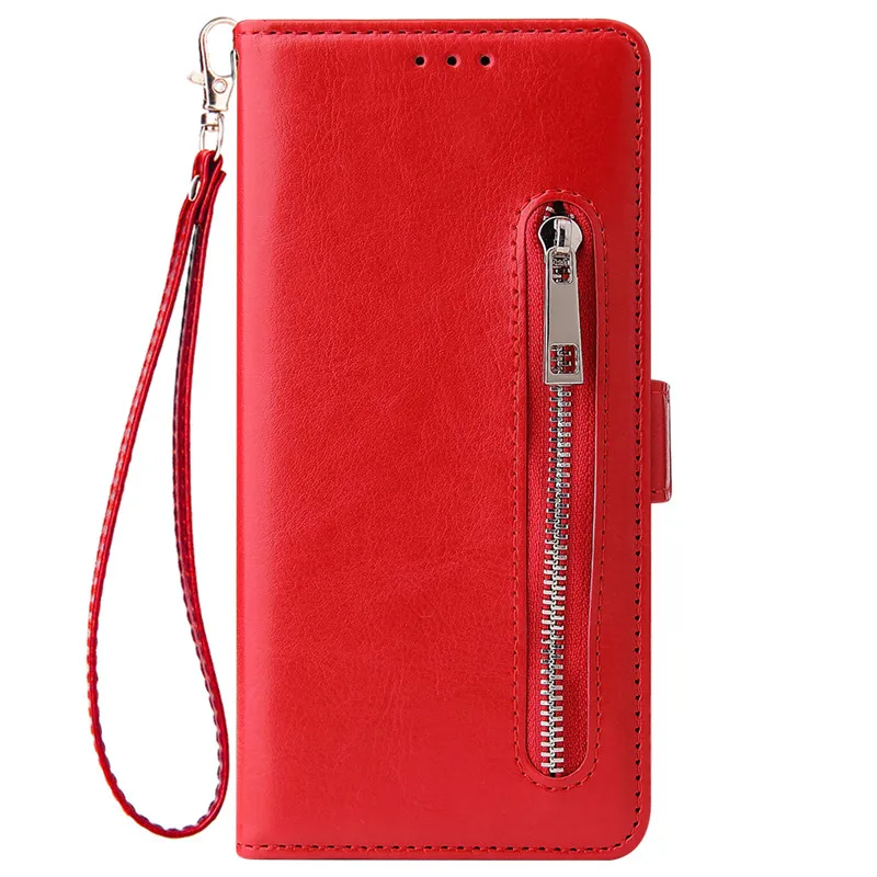 Кожаный чехол для Xiaomi Redmi Note 8 Pro Чехол для Fundas Xiaomi Redmi Note 8 Pro чехол на молнии кошелек чехол для телефона s Etui