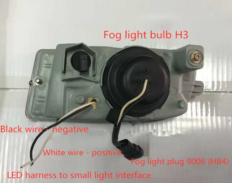 Дневные ходовые огни для Прадо land cruiser 4500 4700 LC100 1998-2007 светодиодные drl