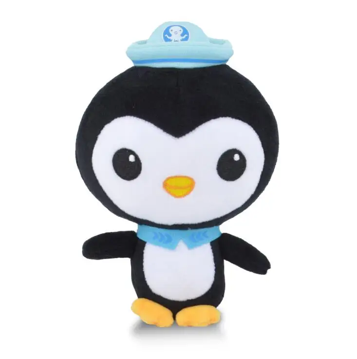 Подлинная Octonauts 18*18 см круглые плюшевые игрушки редиска голова кукла капитан барнаклс квазии песо плюшевые мягкие животные игрушки Горячая Распродажа - Цвет: Синий